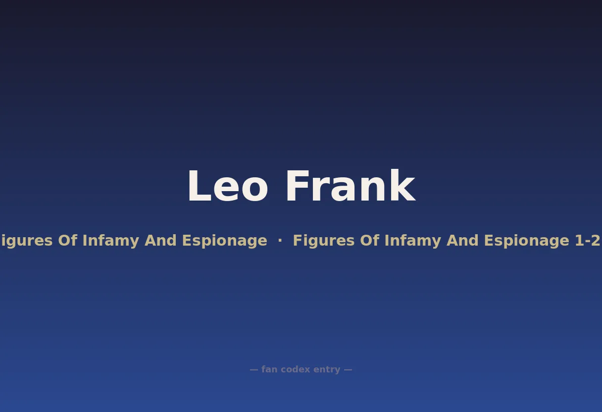 Leo Frank