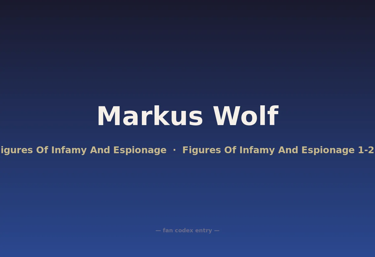 Markus Wolf